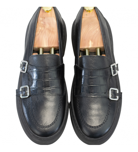 Loafers double monk casual